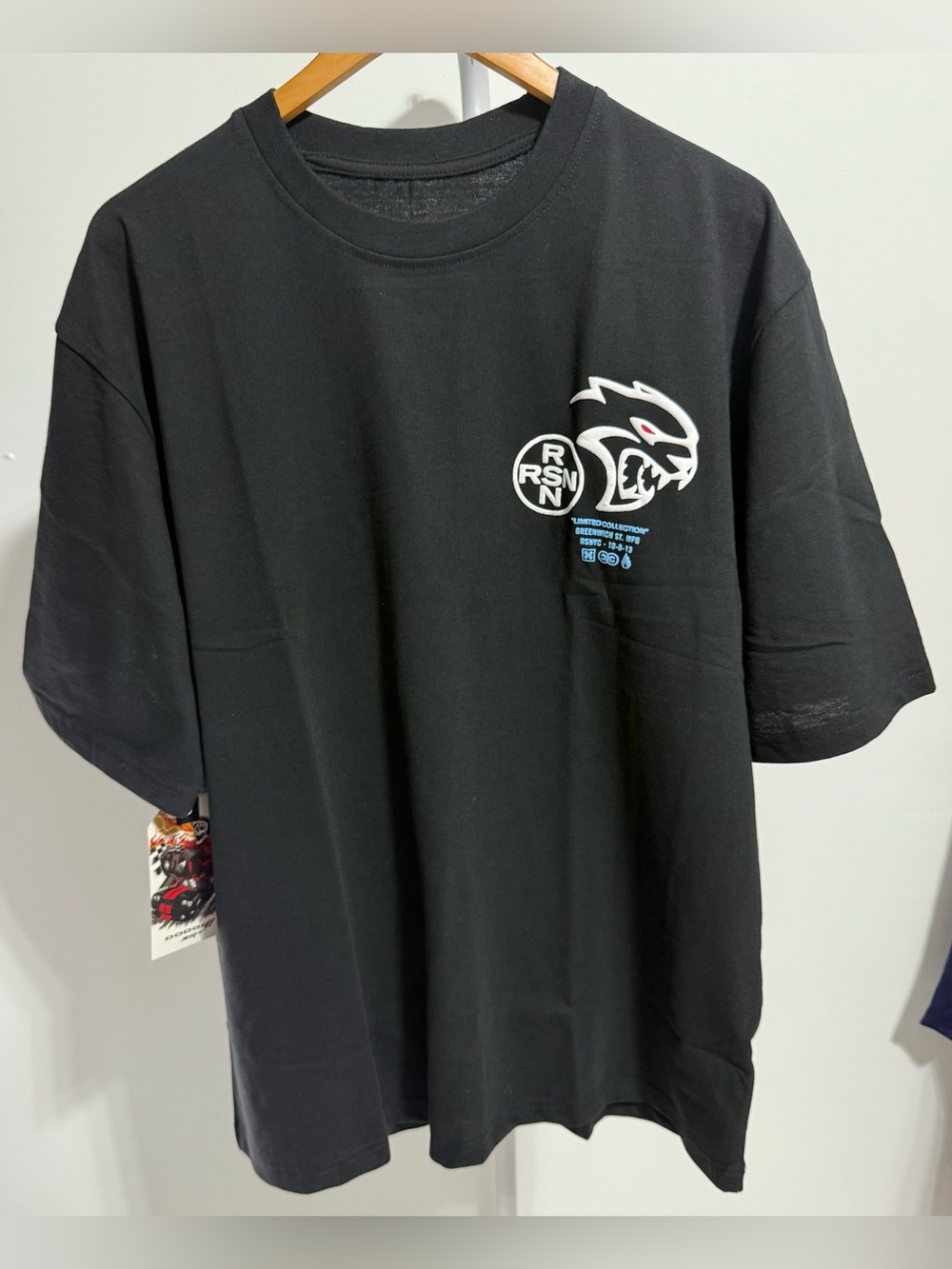 Men's Black Short-Sleeve Graphic Tee Hell at